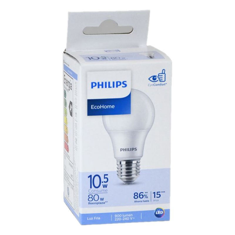 Lámpara Philips 10,5w E27 Fría 6500kh