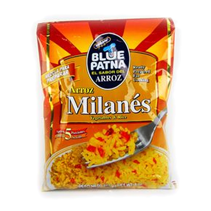 Arroz Milanes Blue Patna 227 G.
