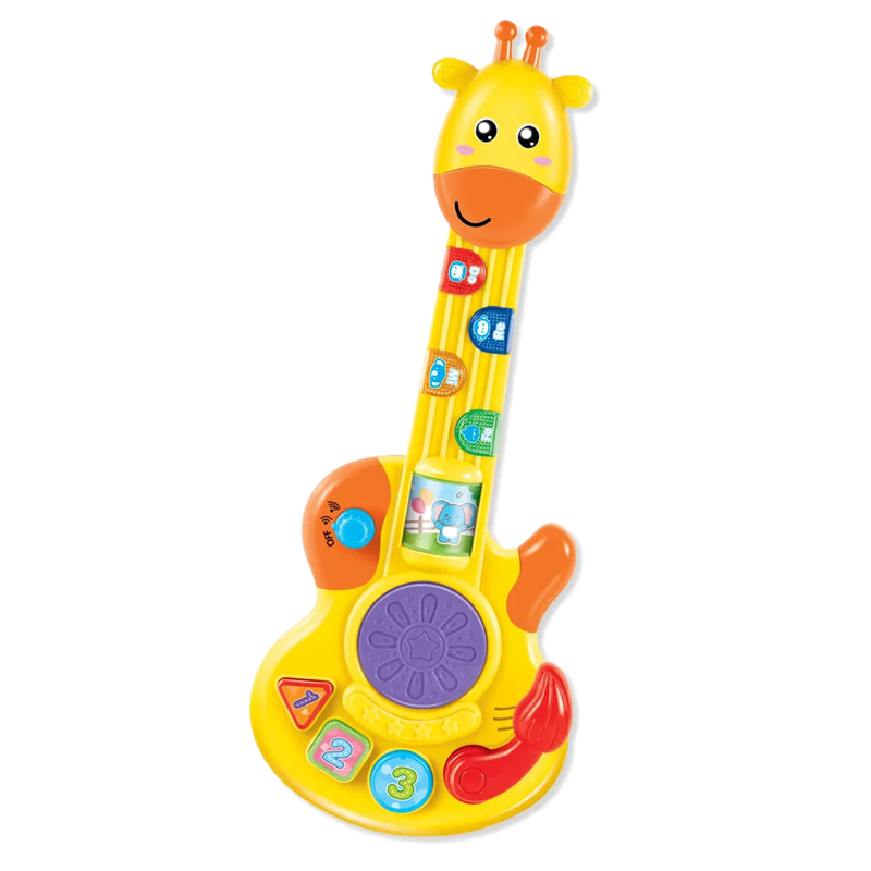 Guitarra Con Luz Y Sonido Jirafa