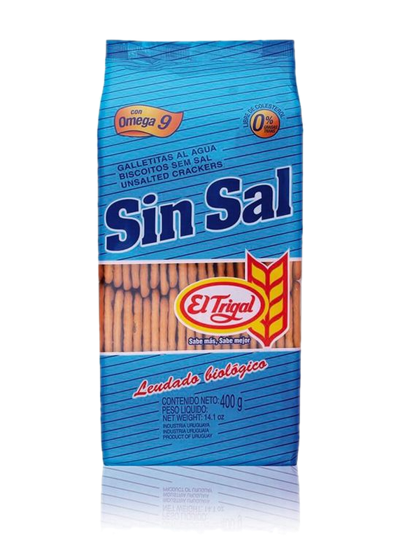Galleta Sin Sal 390 G El Trigal