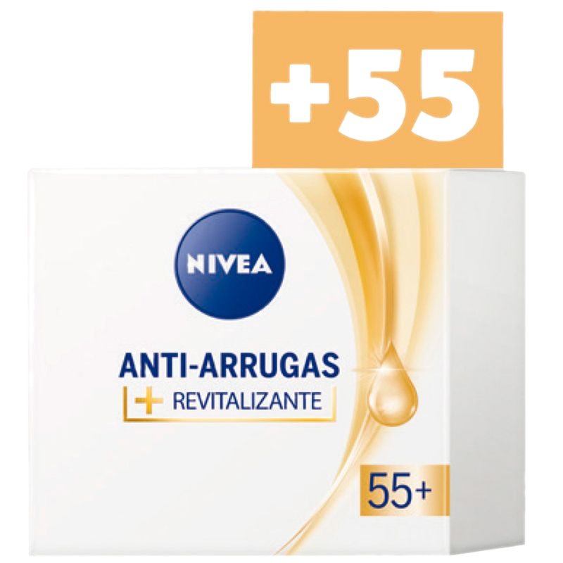 Crema Nivea Anti Arrugas Revitalizante +55 50 G
