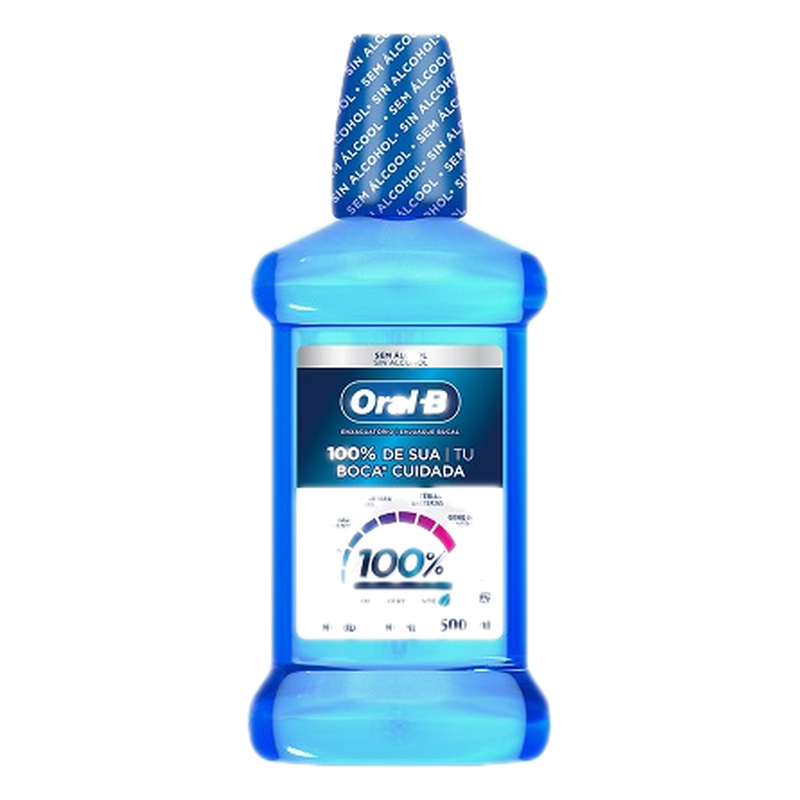Enjuague Oral-b 100% 500 Ml