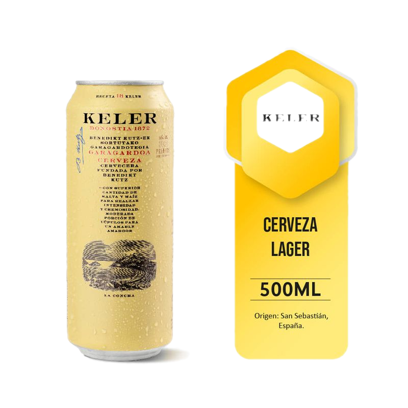 Cerveza Keler 500 Ml