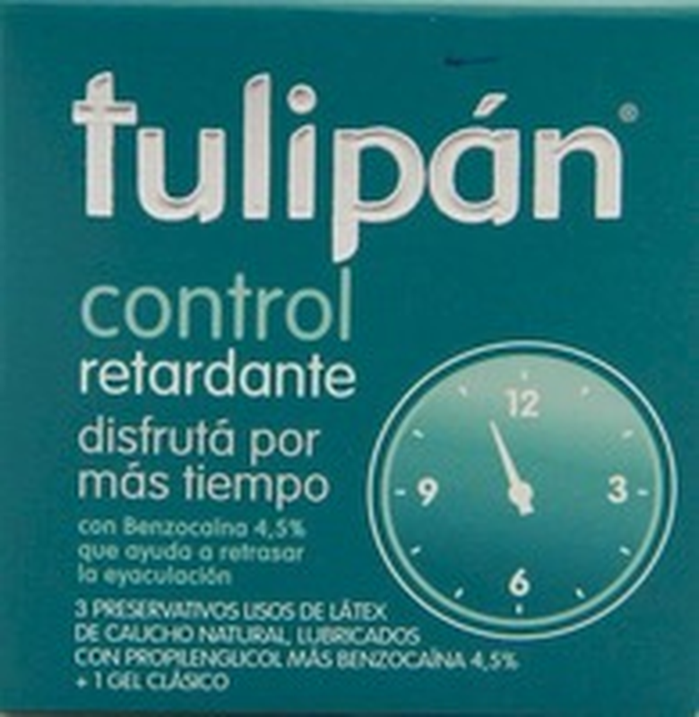Preservativo Tulipan C/ Espermicida 3 Unidades