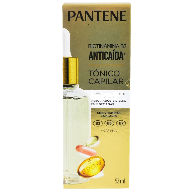 Tónico Pantene Biotinamina B3 Anticaída 52 Ml
