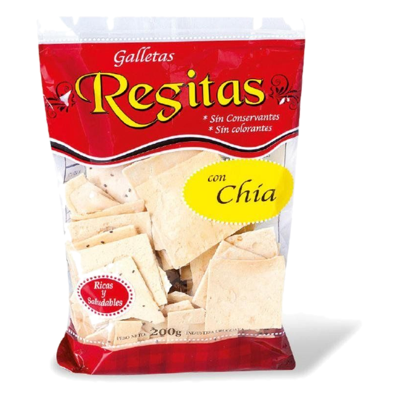 Galletas Con Chía Regitas 200 G