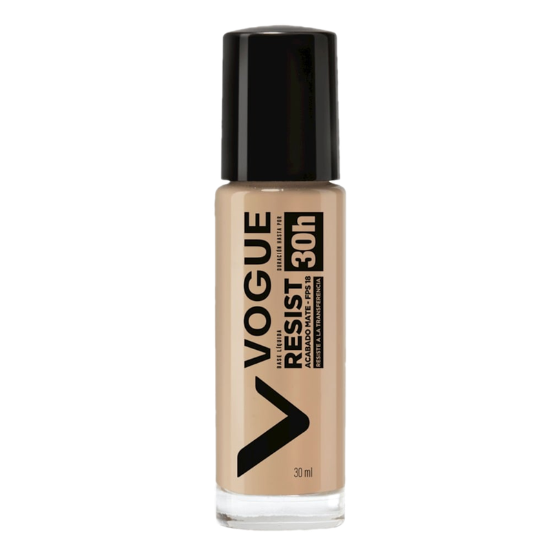 Base Vogue Resist Larga Duración N°03 Porcelana 30 Ml