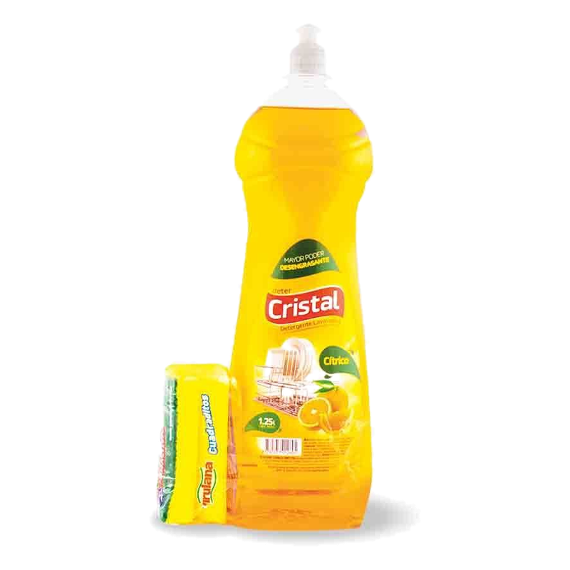 Detergente Cristal Cítrico 1.25 L