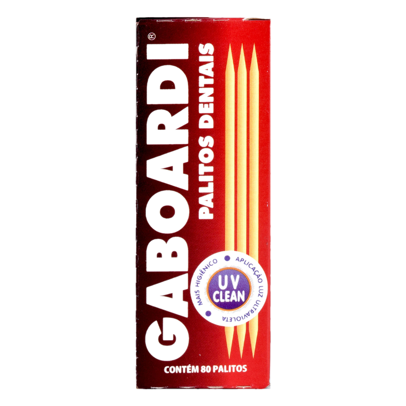 Escarbadientes Gaboardi 80 Unidades