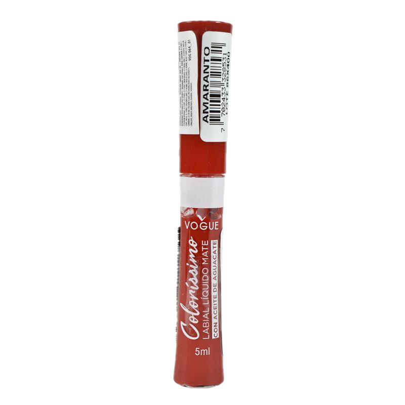 Labial Vogue Colorissimo Amaranto 5 Ml