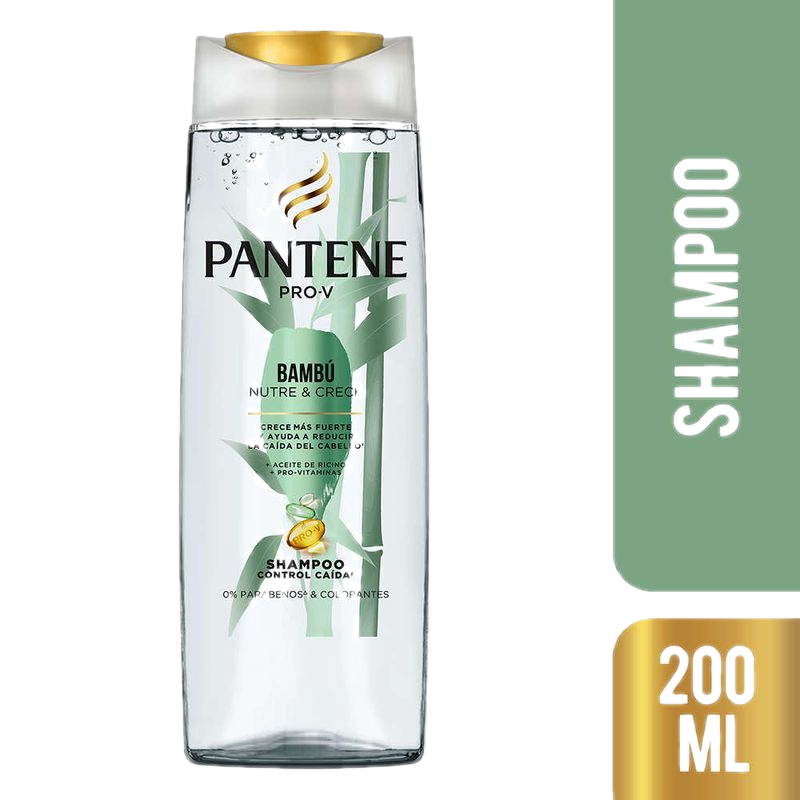 Shampoo Pantene Bambú 200 Ml