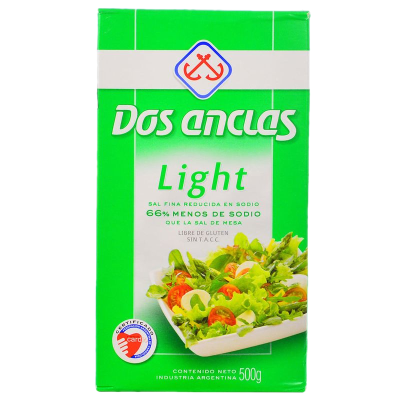 Sal Fina Light Dos Anclas 500 G