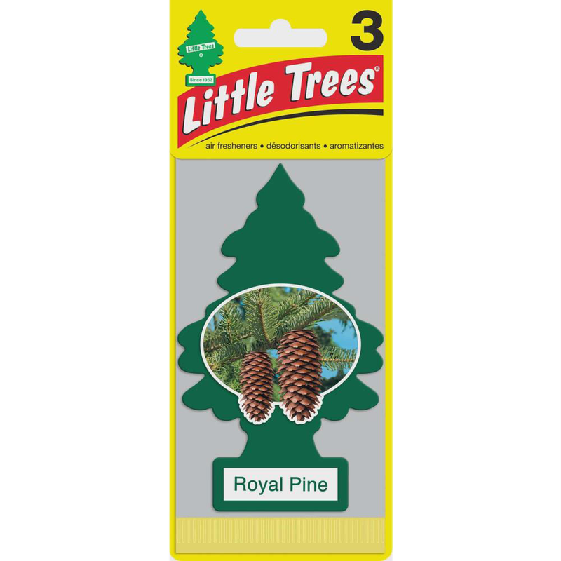 Perfumador Royal Pine Little Trees Pack 3 Unidades