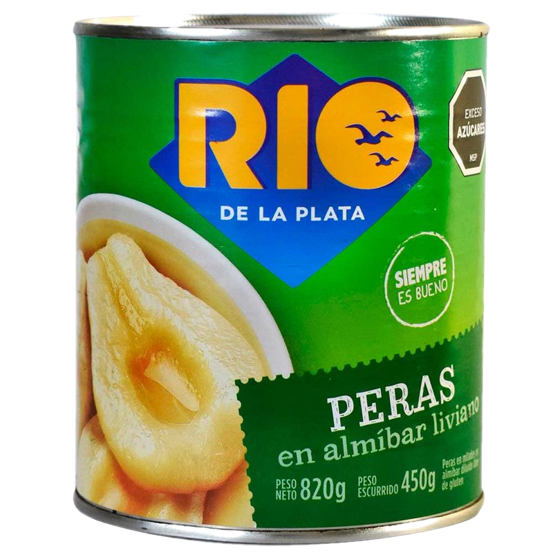 Pera En Almíbar Rio De La Plata 825 G