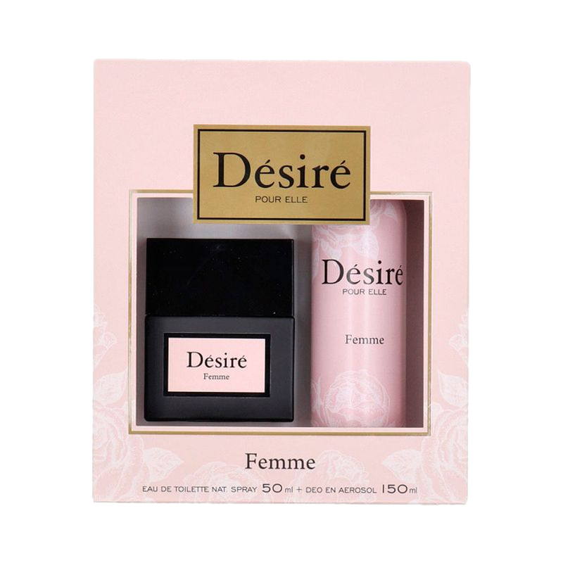 Estuche Desire Femme Edt 50 Ml + Desodorante 150 Ml
