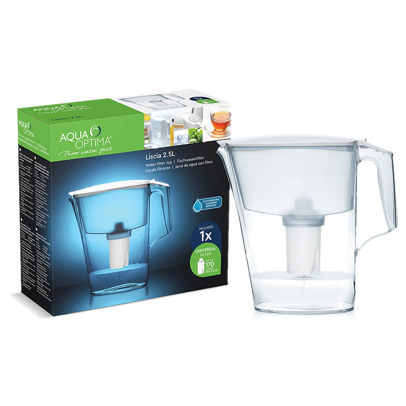 Jarra De Agua Aqua Optima Rj0600 Liscia 2.5 L Con Filtro Universal