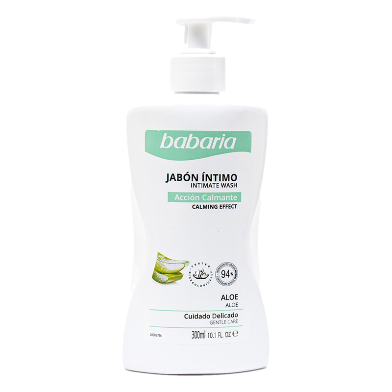 Jabón Intimo Babaria Áloe Vera 300 Ml