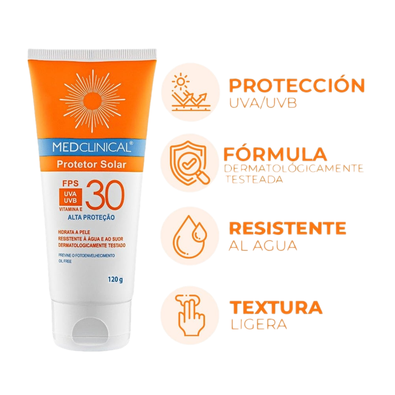Protector Solar Medclinical Fps30 120 G