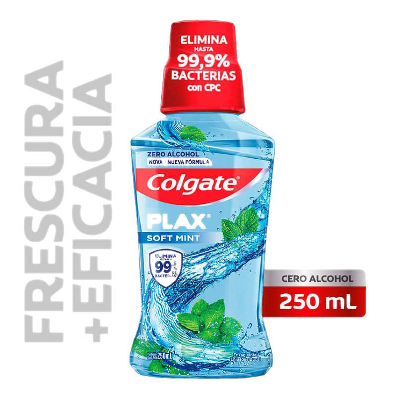 Enjuague Bucal Colgate Plax Soft Mint 250 Ml