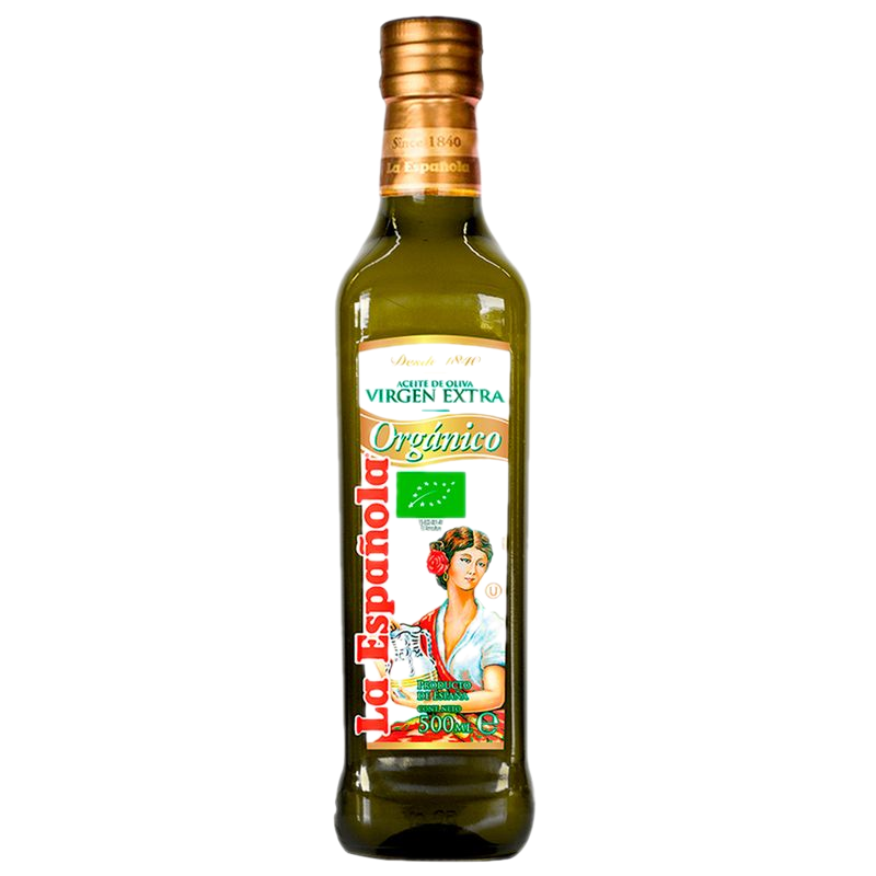 Aceite De Oliva La Española Extra Virgen Orgánico 500 Ml