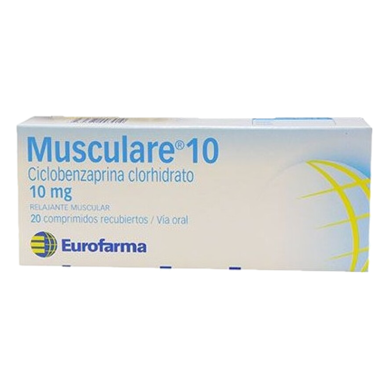 Musculare 10 Mg X 10 Comprimidos Recubiertos