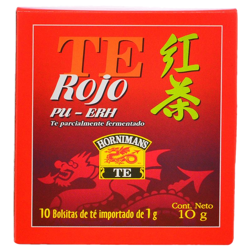 Té Hornimans Rojo 10 Unidades
