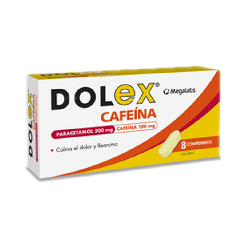 Dolex Cafeina 500+100mg [8 Comp.]