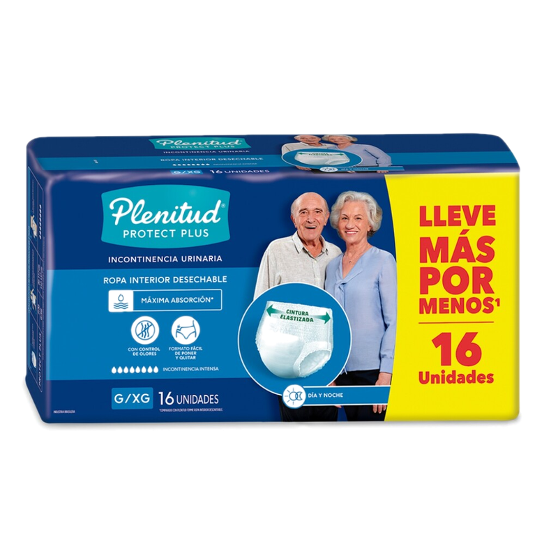 Pants Plenitud Protect Plus G-xg 16 Unidades
