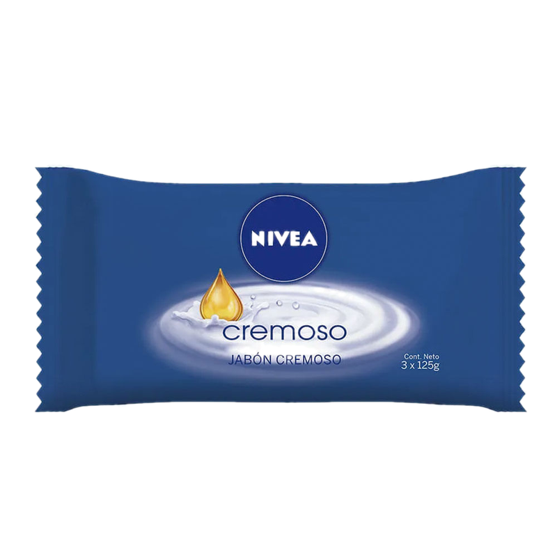 Tripack Jabón Cremoso Nivea 125 G