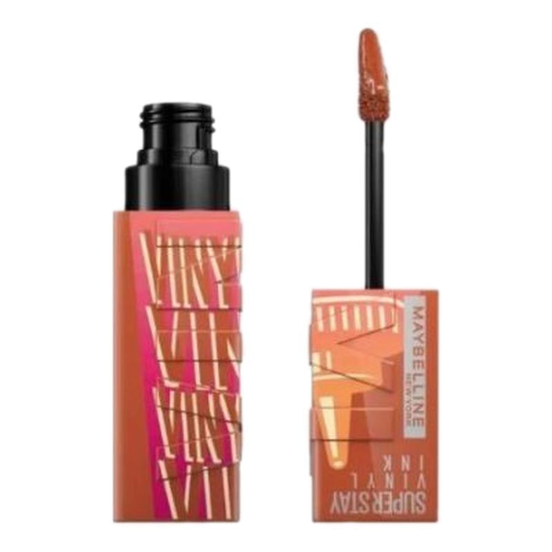 Labial Maybelline Superstay Vinyl Ink Sauce Collection N°185 Caramel