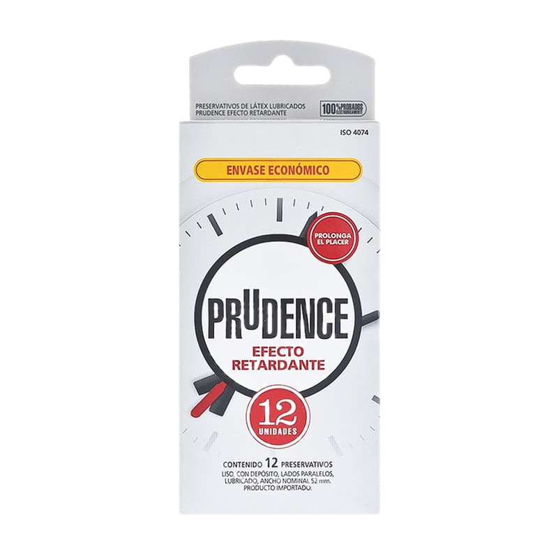 Preservativo Efecto Retardante Prudence 12 Unidades