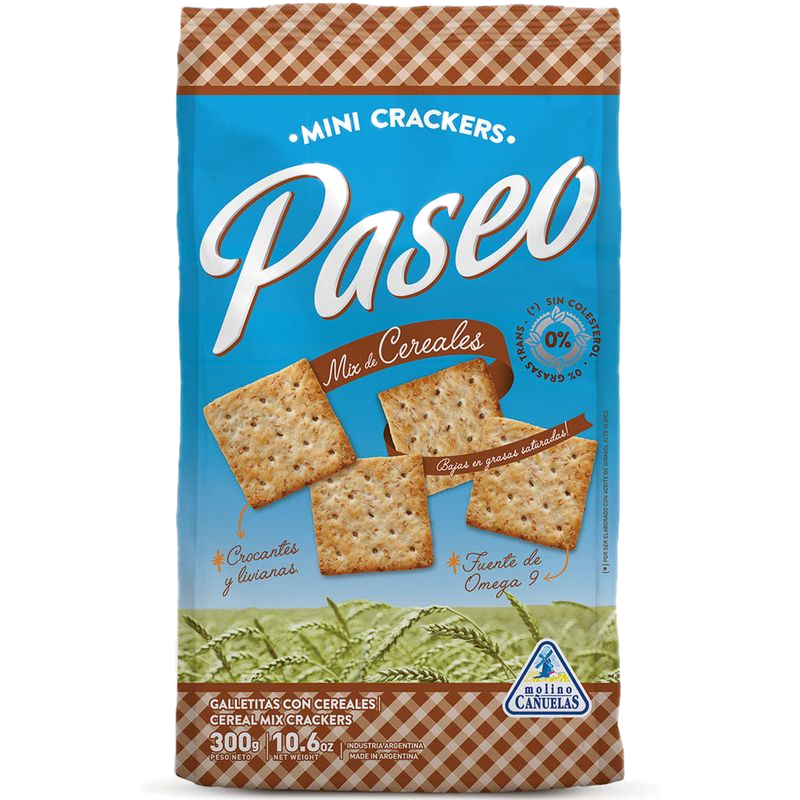 Galletas Paseo Mix Cereales 300 G