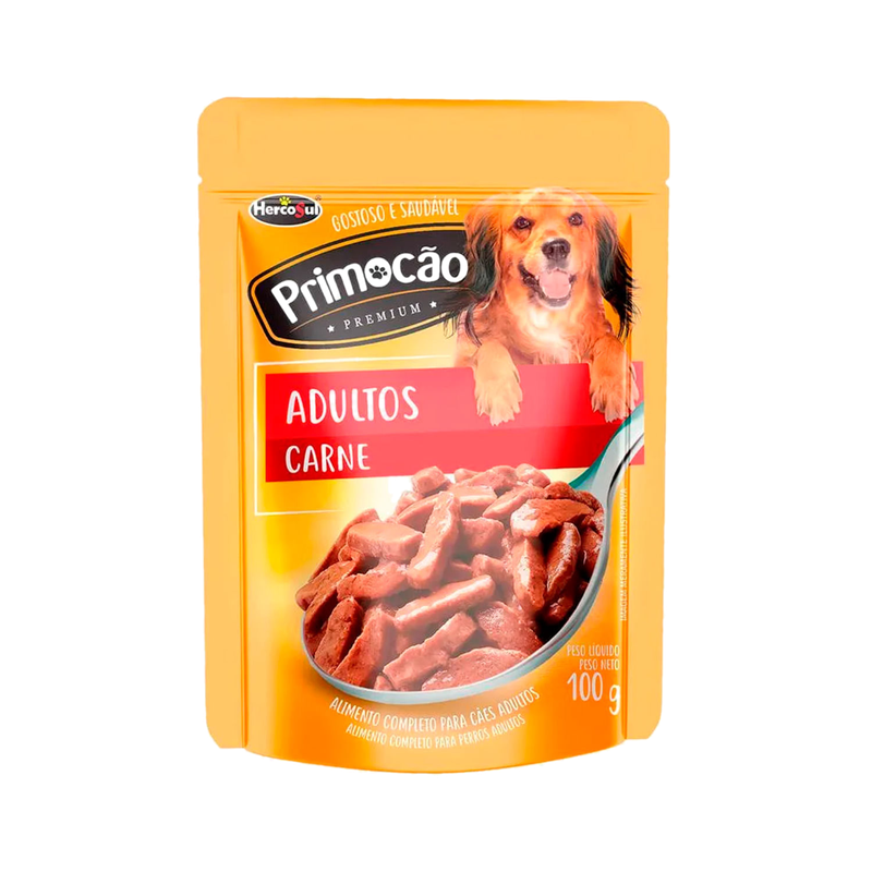 Alimento Humedo Primocao Adulto Carne 100 G