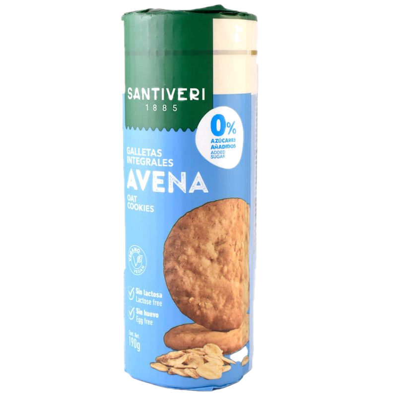 Galletitas Santiveri 0% Azúcar Avena 190 G