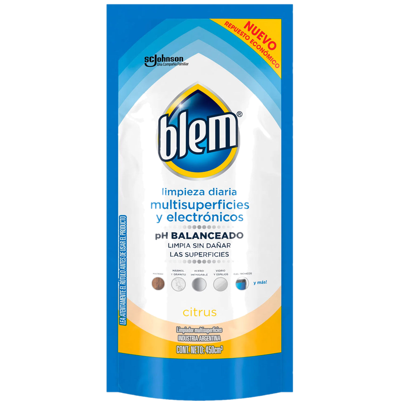 Limpiador Blem Citrus Doy Pack 450 Ml