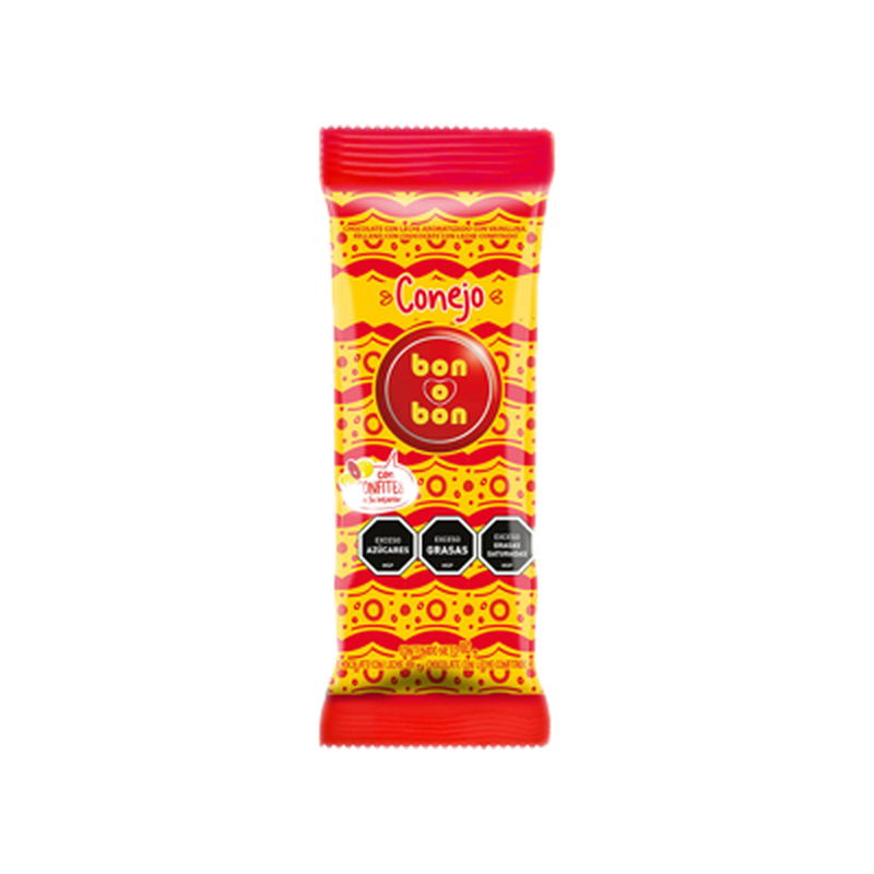 Conejo De Pascua De Chocolate Bon O Bon 110 G
