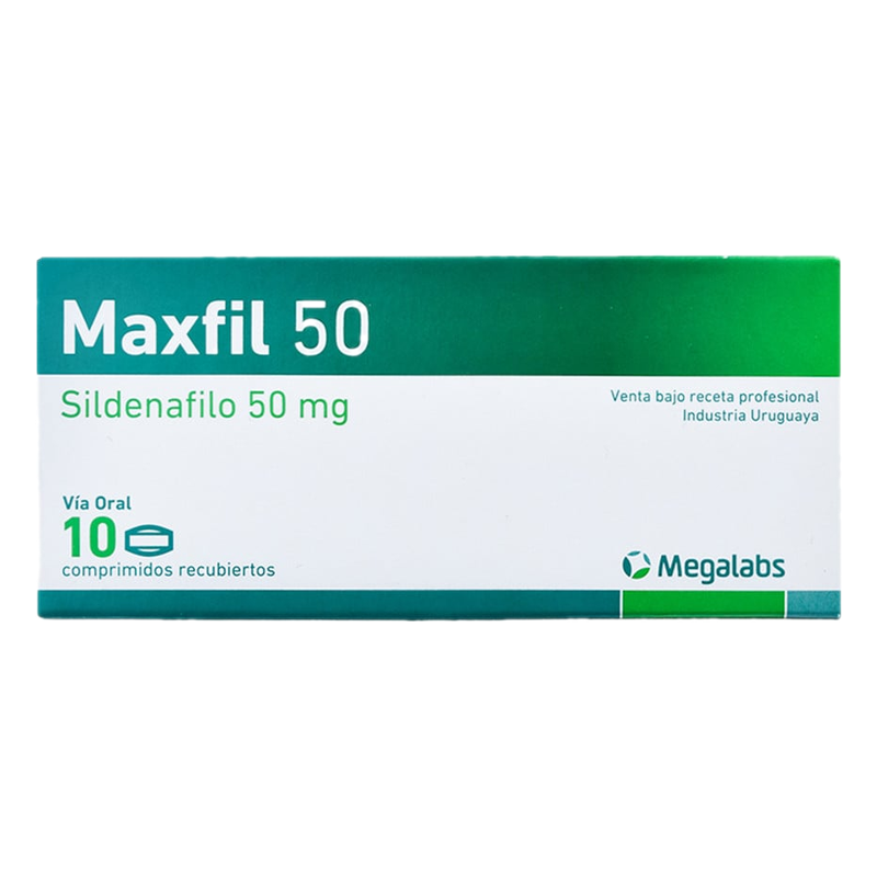 Maxfil 50 Mg X 10 Comprimidos
