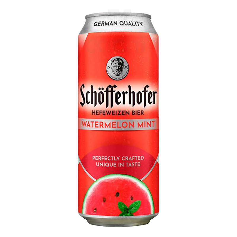 Cerveza Schöfferhofer Sabor Sandia Y Menta 500 Ml