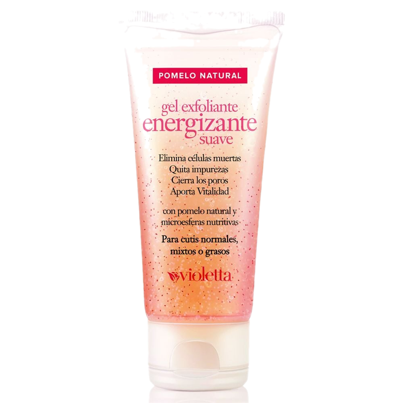 Gel Exfoliante Violetta Energizante Suave Pomelo Natural 100 G