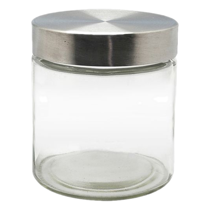 Recipiente Cilíndrico Selecta Tapa Con Rosca 12 Cm 850 Ml