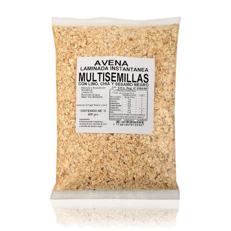 Avena Laminada Instantánea Multisemilla 400 G
