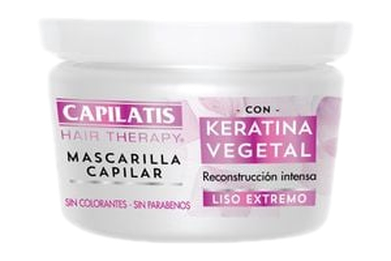 Mascarilla Capilar Capilatis Liso Extremo Con Keratina 170 G