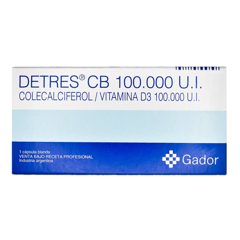 Detres 100.000 Ui X 1 Capsulas