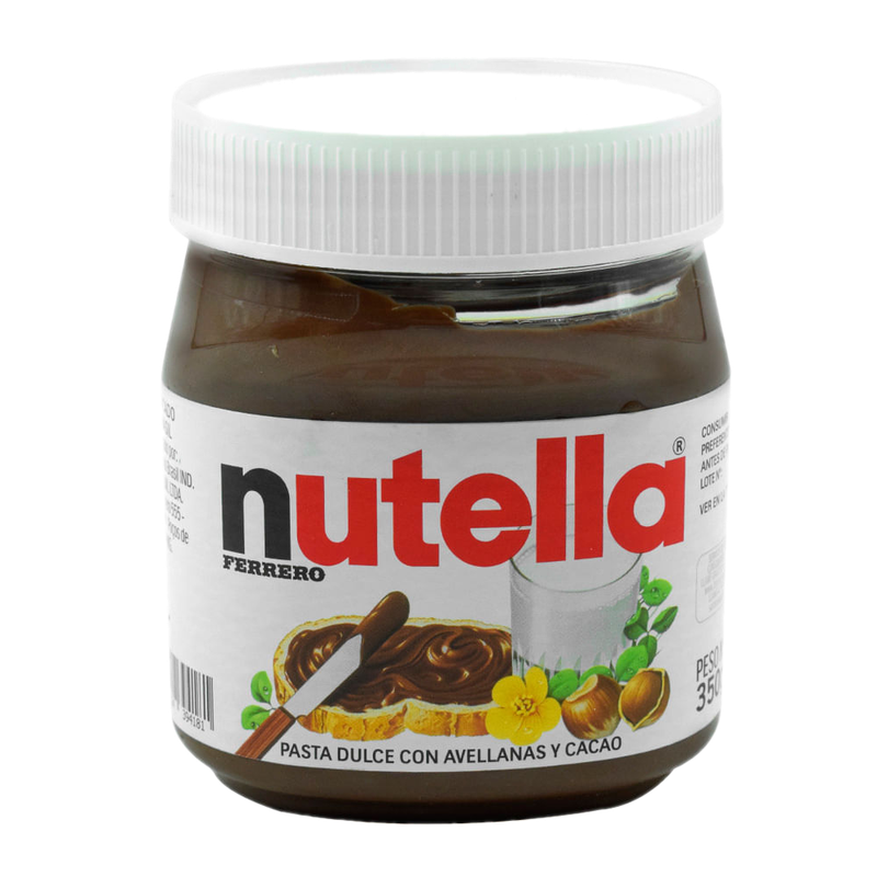 Pasta Nutella Avellanas Y Cacao Frasco 350 G