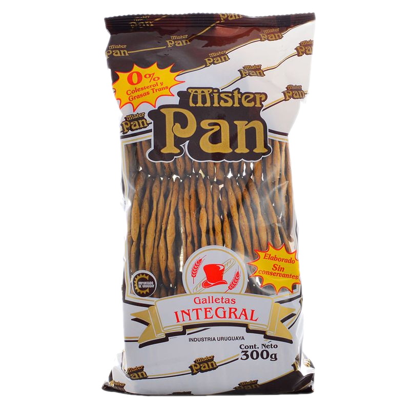 Galleta Mister Pan Integral 300 G