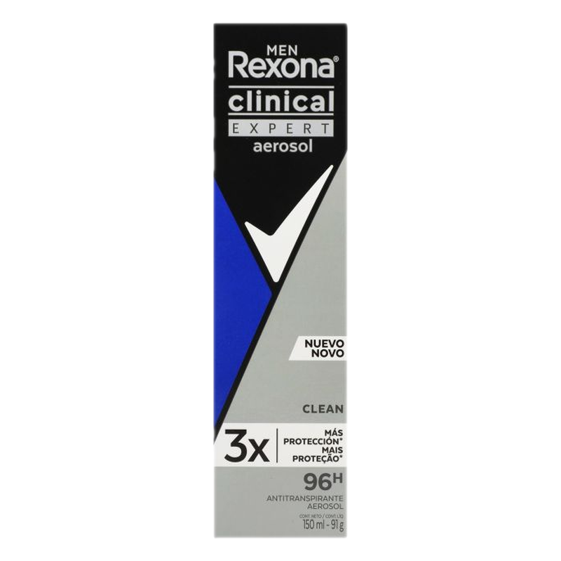 Antitranspirante Rexona Men Clinical Clean En Aerosol 110 Ml