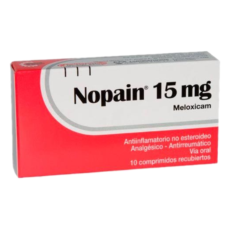 Nopain 15 Ml X 10 Comprimidos
