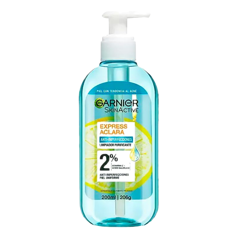 Gel De Limpieza Garnier Express Aclara