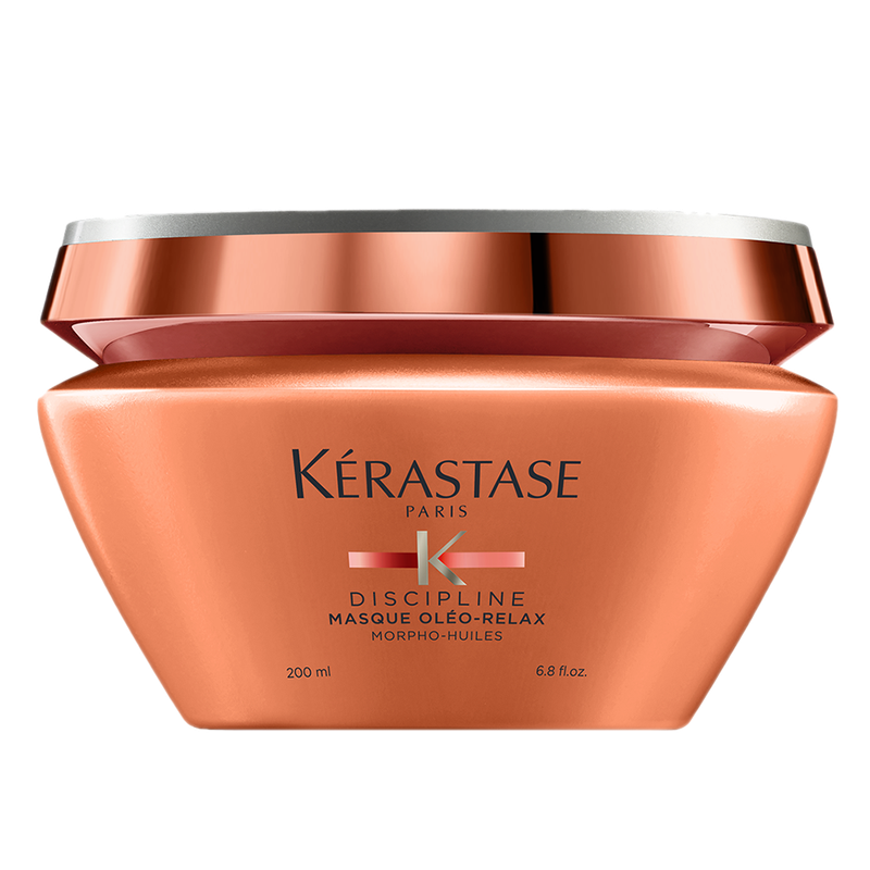 Mascarilla De Tratamiento Kérastase Paris Discipline Óleo Relax 200 Ml