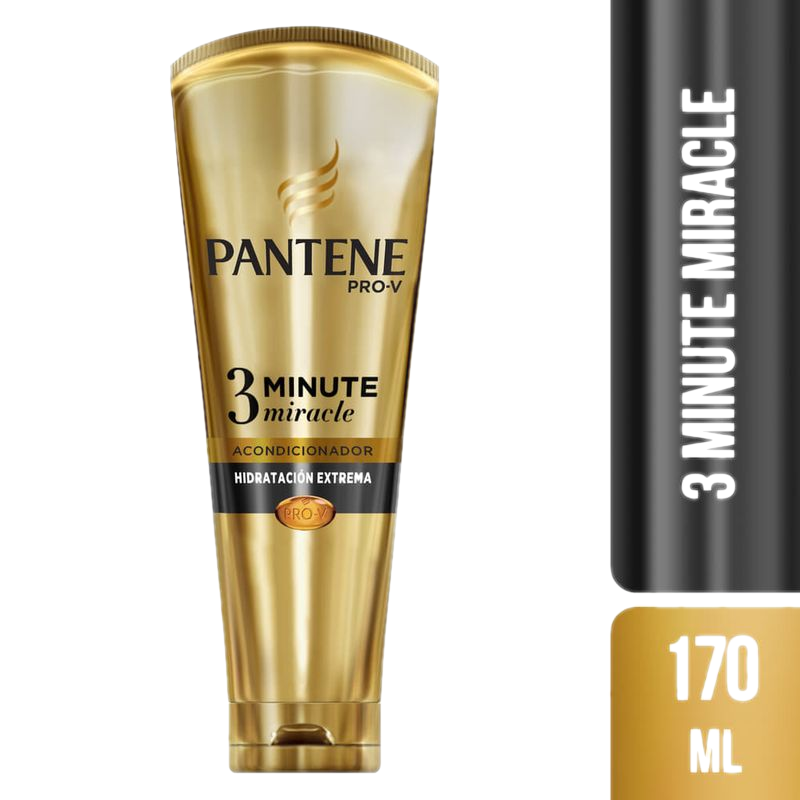 Acondicionador Pantene Intenso 3 Minutos Hidratante 170 Ml